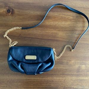 Marc Jacobs classic black gold chain purse